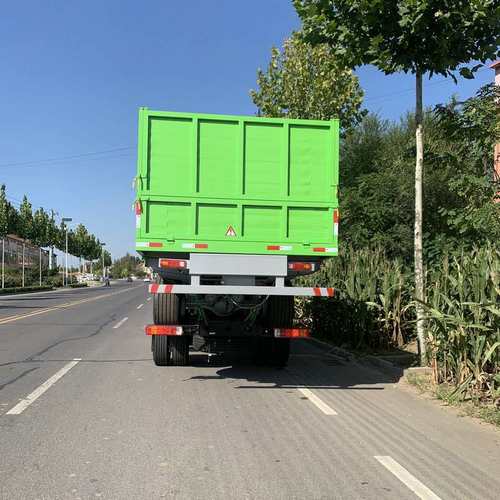 仓库货物搬运拖挂车重型四轮高仓栏式拖车农用集装箱式物资搬运车