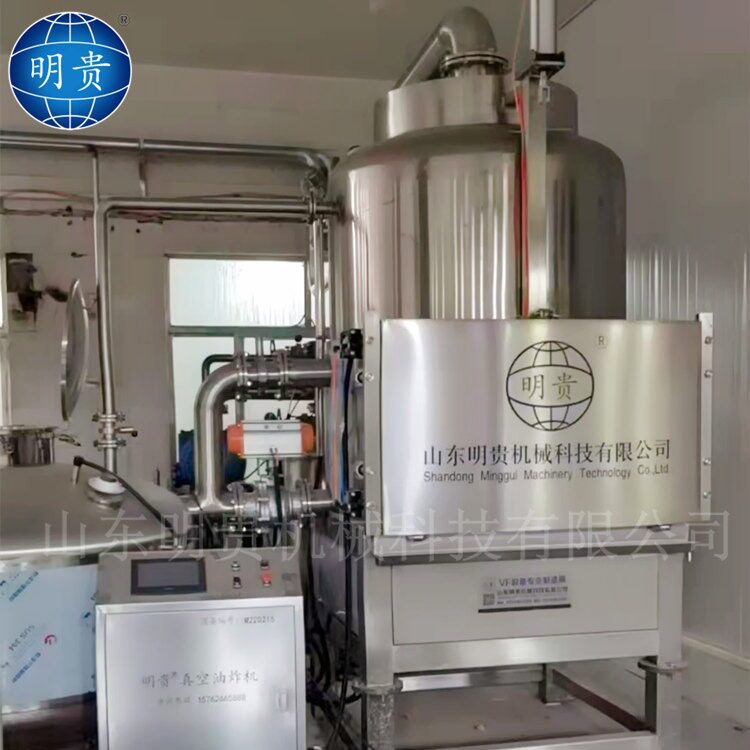 果蔬脆真空油炸机 菠萝蜜秋葵真空低温油炸锅 不锈钢炸香蕉片机器
