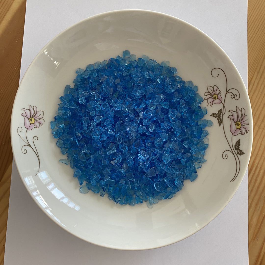 厂家供应优质彩色玻璃砂 景点装饰用玻璃砂 玻璃砂颗粒