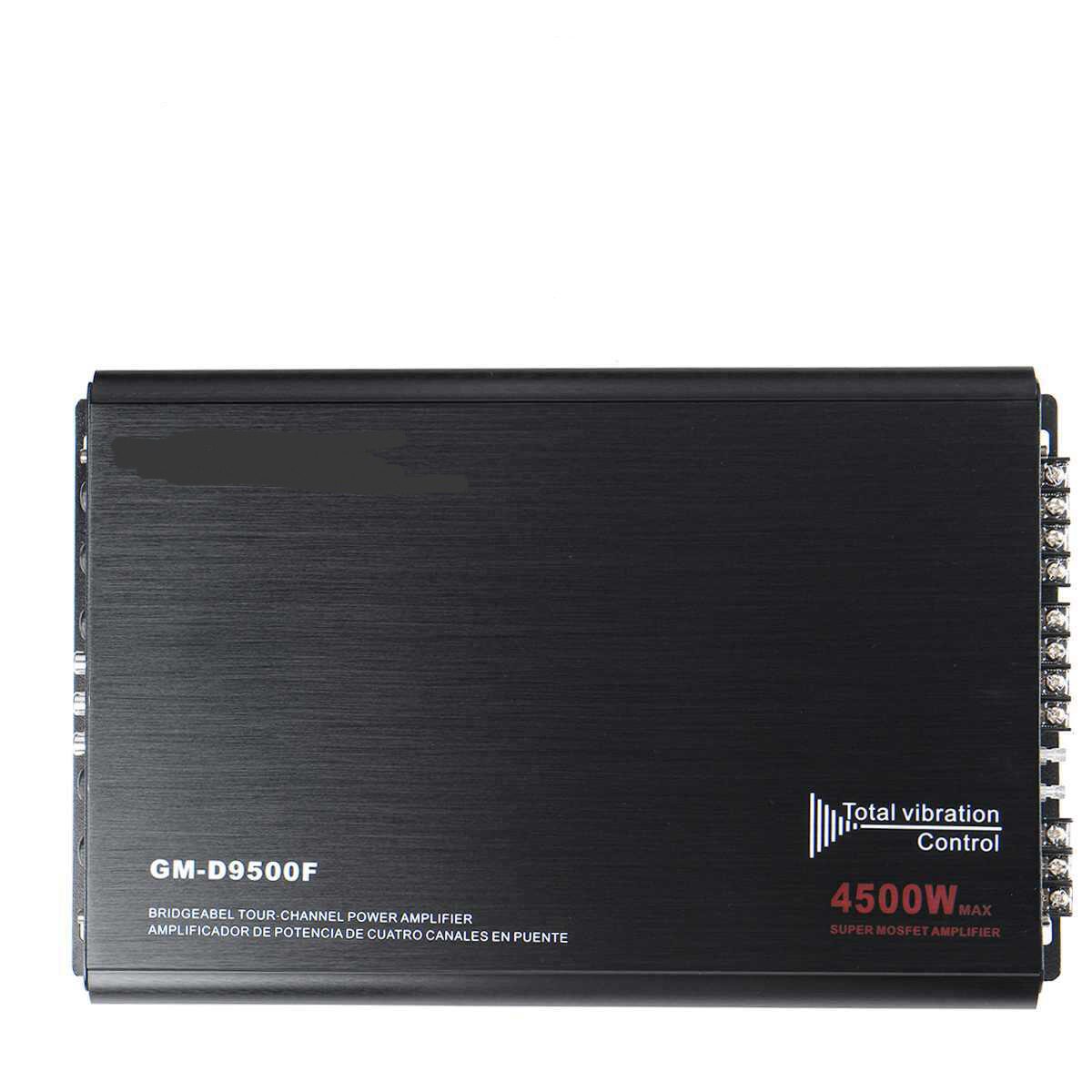 9500汽车功放/12V/24V车载重低音低音炮后备箱车用专用带功放