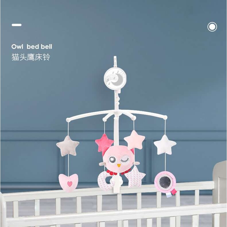 婴幼儿床铃婴儿车挂件音乐旋转摇铃挂饰宝宝摇篮悬挂安抚玩具