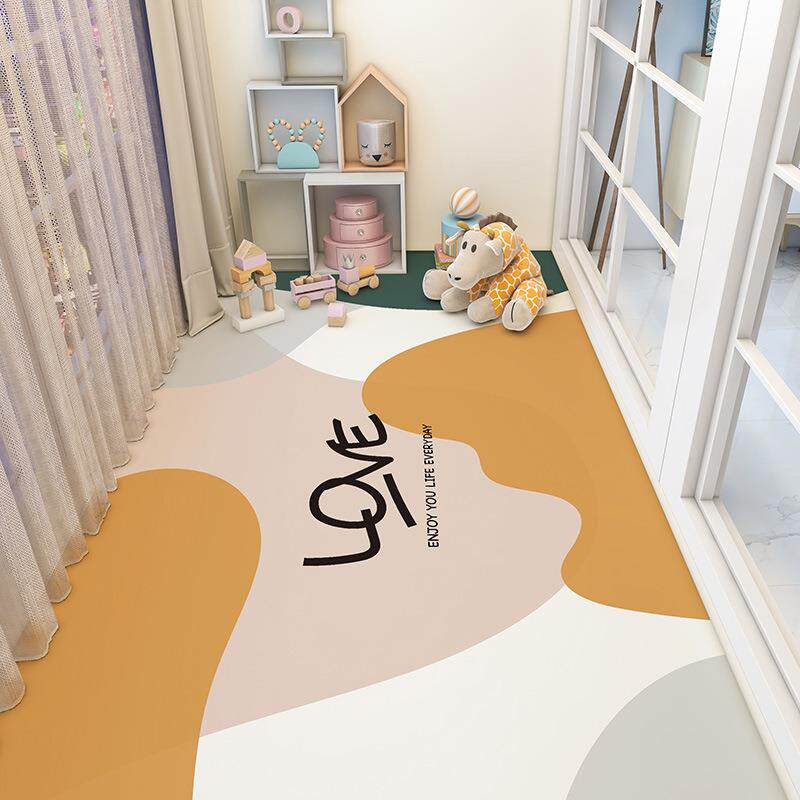 北欧阳台地垫满铺可擦洗防水防滑飘窗垫子户外露天防晒地板垫2021