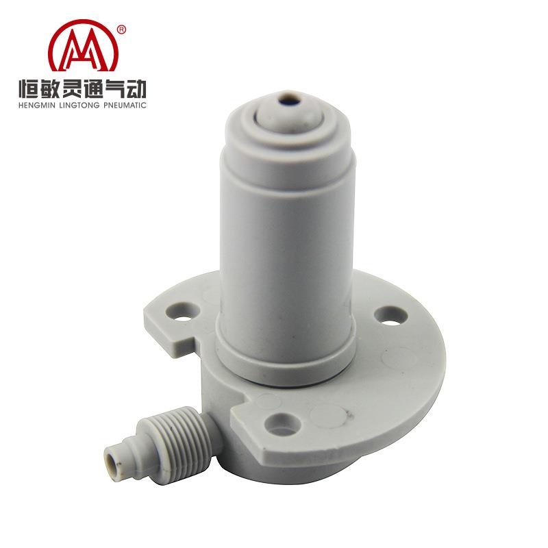 伸缩气缸筒管架吹气气缸苏拉短纤倍捻机专用塑料气动配件