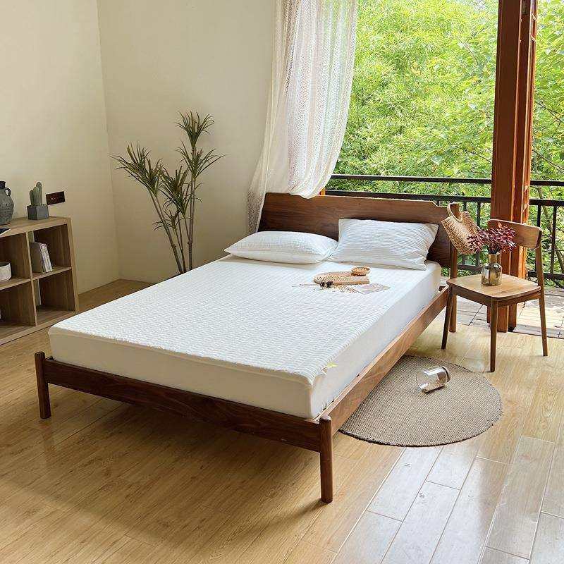 简约现代风原棉大豆床笠防滑床垫保护垫纯白色加厚席梦思单件床罩,纺织面料/辅料/配套,纺织机械配件,淘宝优惠券,粉丝福利购,淘宝优惠卷