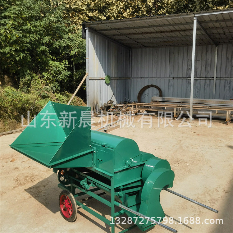 牵引式家用小型黄豆黑豆脱粒机