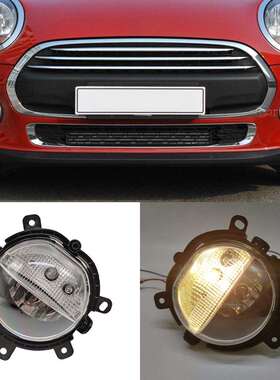 适用于宝马迷你mini雾灯F54F55F56F57前杠卤素防雾灯示宽灯