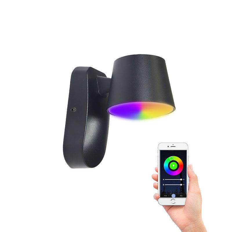 Tuya智能室内壁灯户外过道照明灯门廊卧室简约RGB+CW壁灯