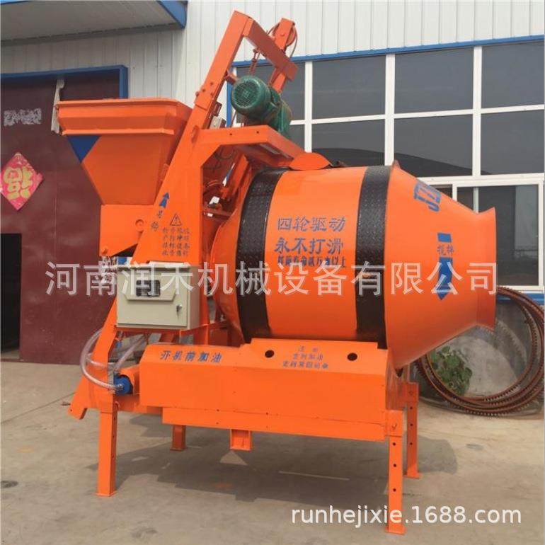 全自动滚筒搅拌机大型水泥砂浆搅拌机不锈钢混凝土搅拌混合机机器