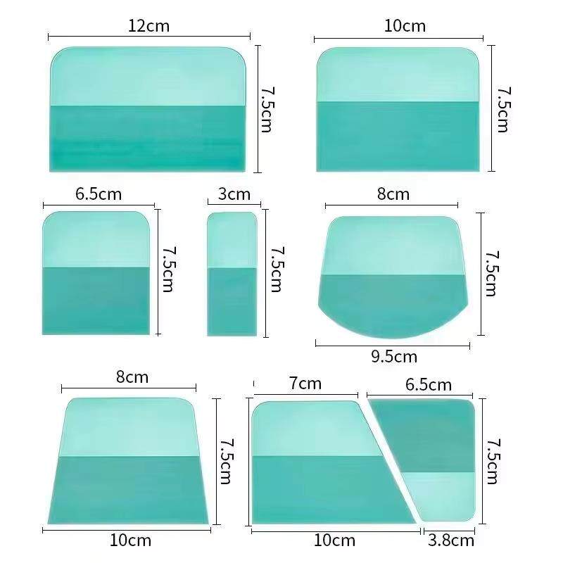 隐形车衣刮板工具汽车漆面贴膜刮板透明膜手工打磨牛筋刮板软刮板