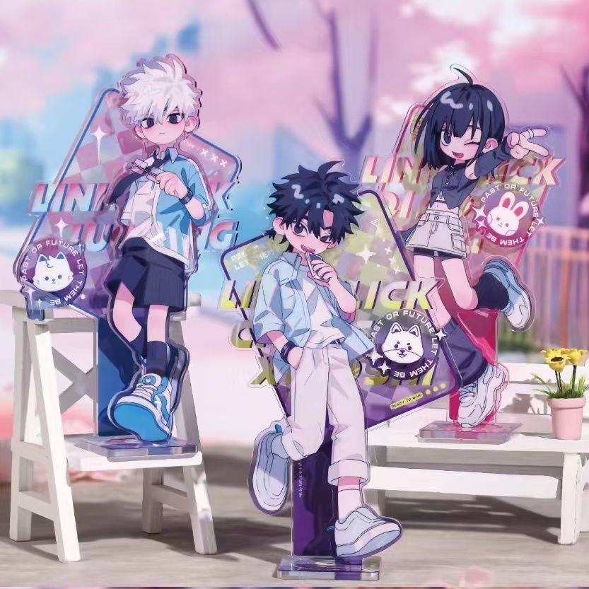 新款时光代理人周边陆光乔苓程小时悠悠假日系列超高颜值卡通立牌