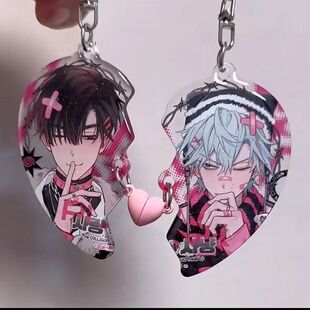 新款异形舞台周边ivantill钥匙扣可爱书包亚克力挂件吸磁