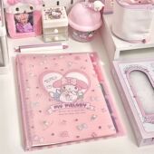 小红书同款 sanrio三丽鸥新款 限定B5大容量创意活页夹高颜值活页本