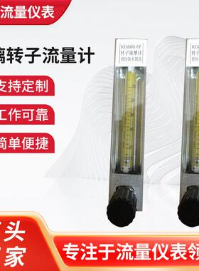 厂家供应 玻璃转子流量计 引进型DK800系列转子流量计