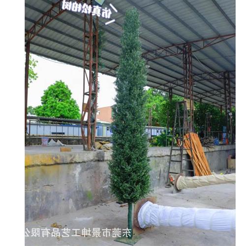 仿真松柏树高仿真塔形树松柏树婚礼布置仿真道具酒店家居仿真绿植图片