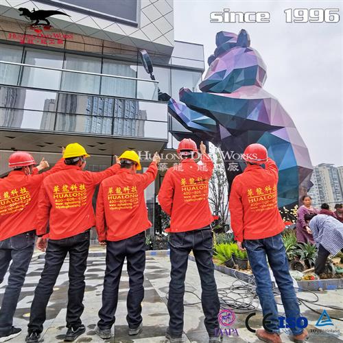 主题景区儿童游乐园引流美陈打卡大型定制IP人物动物源头厂家