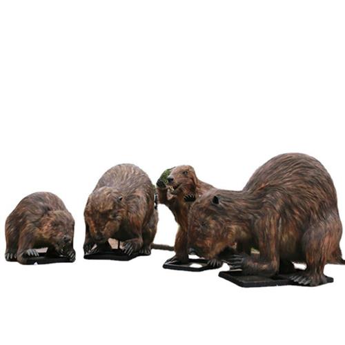 仿真动物土拨鼠特殊产品来图制作自贡大型动物厂家博物馆展览