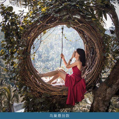 巴厘岛网红藤编鸟巢吊篮户外别墅景区落地悬挂款吊椅休闲打卡拍照,住宅家具,吊篮/吊椅,淘宝优惠券,粉丝福利购,淘宝优惠卷