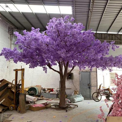 仿真樱花树摄影舞台装饰道具拱门形大型假树仿真大型植物假树