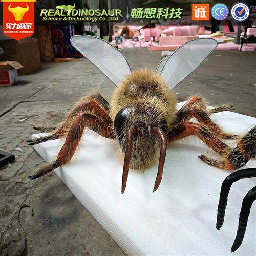 仿真蜜蜂模型科技馆博物馆昆虫标本会动会叫昆虫大型昆虫模型动雕