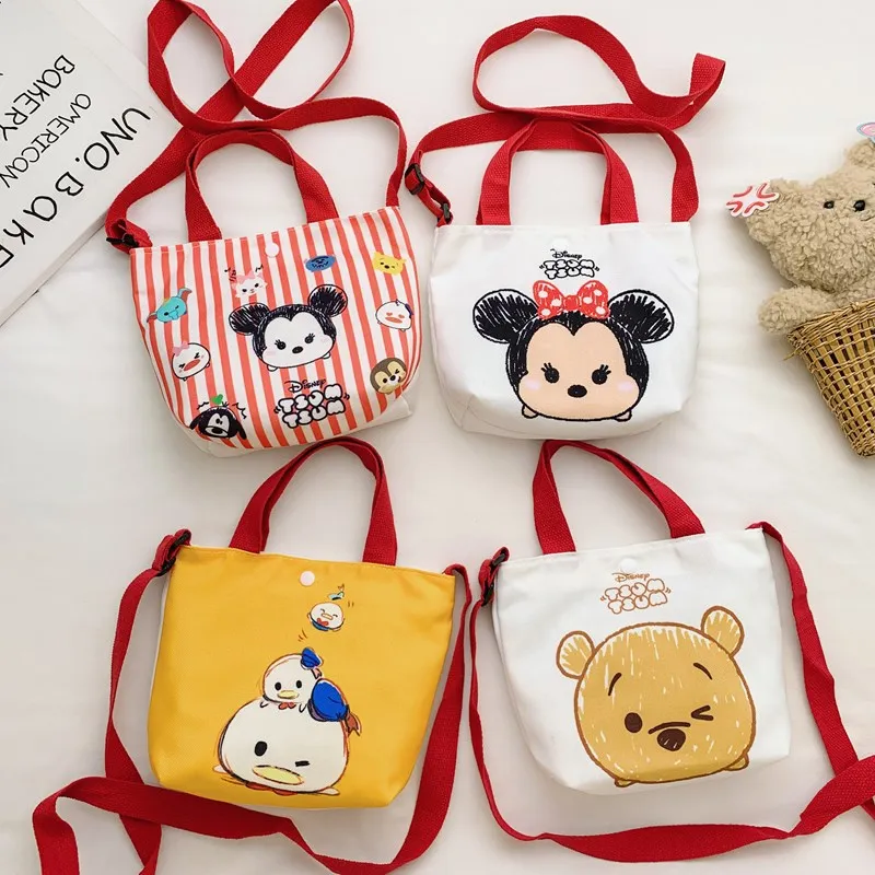 帆布手提包单肩斜挎包儿童拎包