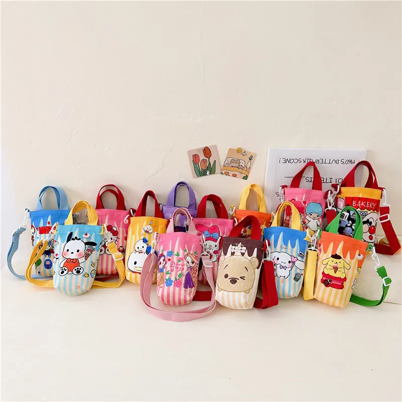 时尚新款儿童包包可爱女孩大容量水杯帆布袋高颜值宝宝单肩斜挎包,运动包/户外包/配件,单肩包,淘宝优惠券,粉丝福利购,淘宝优惠卷