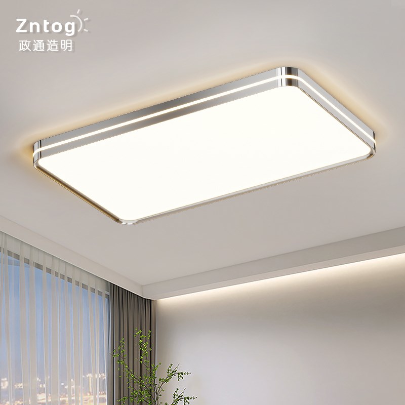 速发全光谱客眼大气护厅吸顶感极简创意卧室灯轻奢高级灯设计师饭