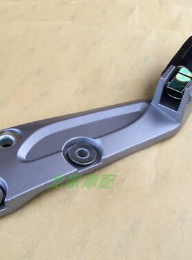 速发大1板0泰2E本DY100田A弯梁车三角铝后脚踏脚板搁脚1脚蹬支架