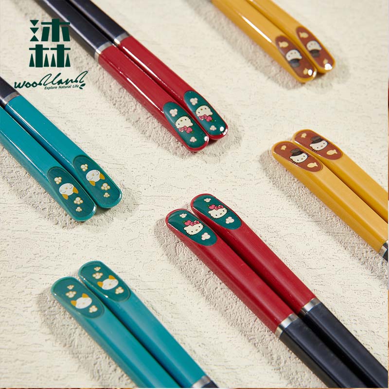 沐林家用不易发霉合金筷子耐高温