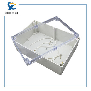 160 240 90室外防水接线盒透明防水盒塑料电源分线盒工控仪表安防