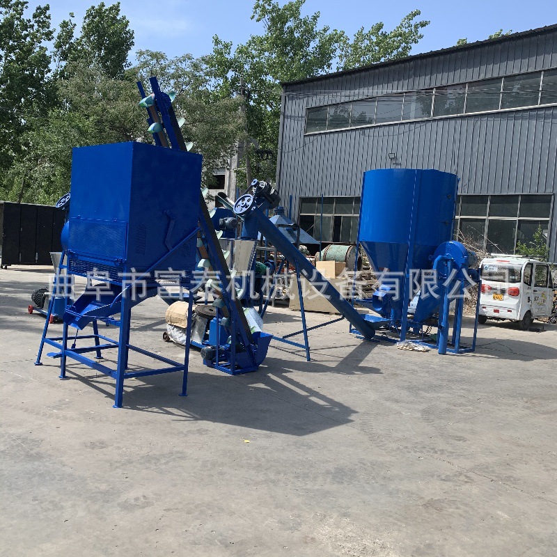 玉米颗粒饲料机 干湿两用平模饲料造粒机 牛羊鸡鸭鹅鱼饲料制粒机