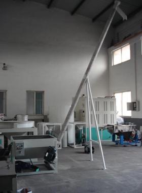 纳米钛白粉螺旋上料机定制高度 绞龙上料机 破碎料加料机1000kg/h