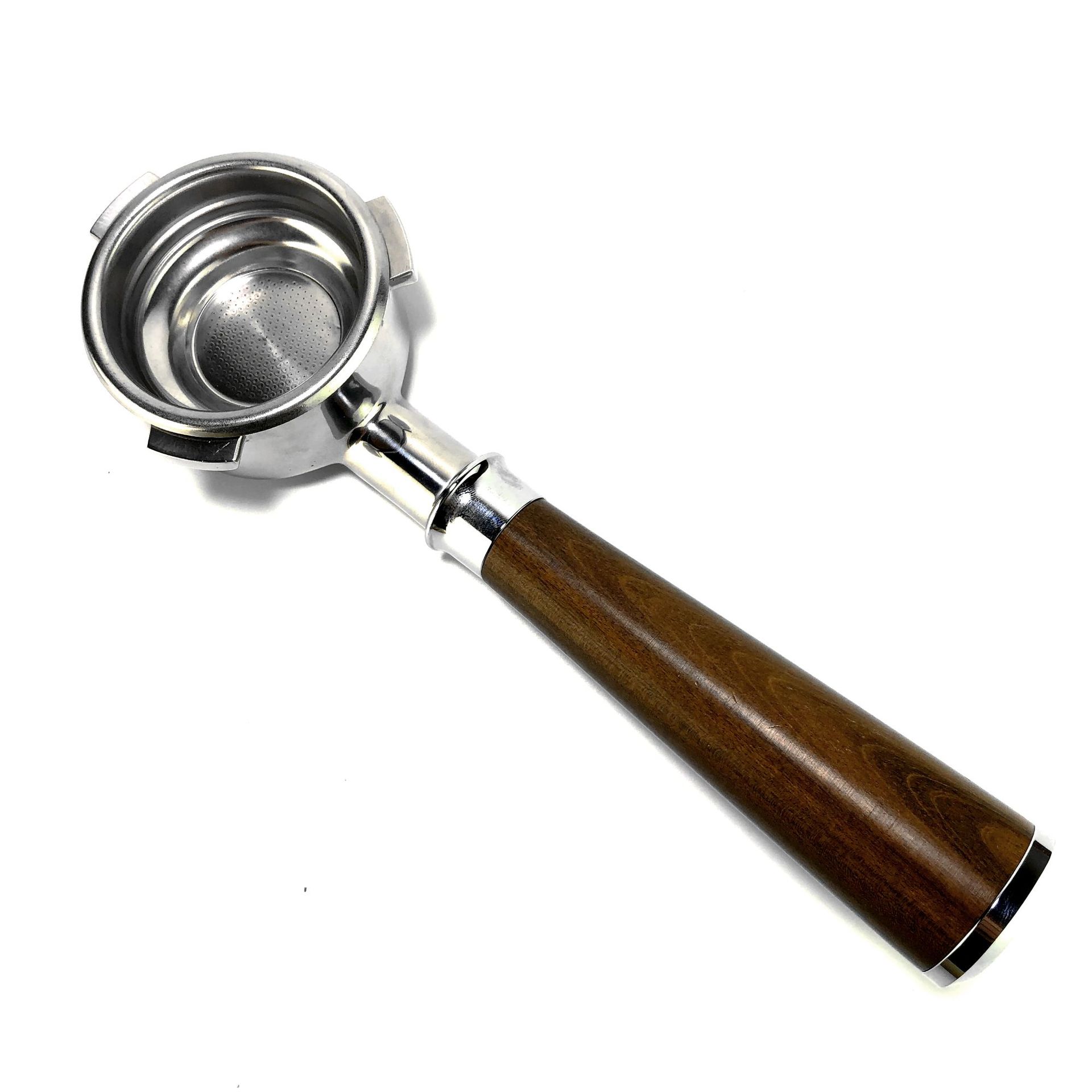 现货不锈钢breville铂富8系无底手柄870咖啡机54mm无底不锈钢手柄