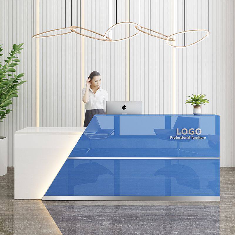 收银台简约现代公司吧台美容美发超市服装舞蹈室酒吧烤漆前台接待
