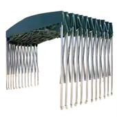 移动推拉雨棚夜宵伸缩帐篷大型户外活动仓库遮阳雨棚