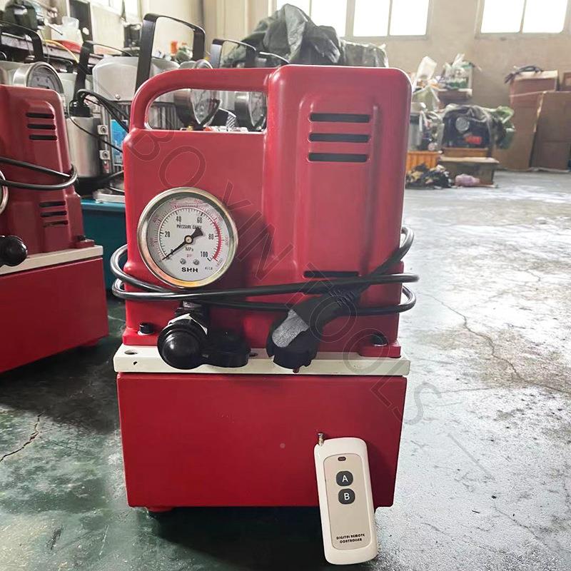 遥控便超小型携式电动电泵 冲弯自动回GYB-63DR油 70mp切a超高压