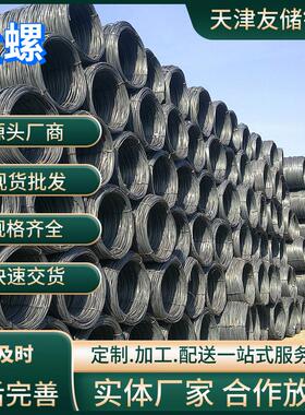 现货盘螺钢筋HRB400E螺纹钢筋8#10#12mm国标建筑工地钢材加工折弯