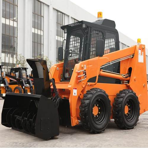 源头厂家滑移装载机铲车原地旋转挖机迷你滑移小铲车