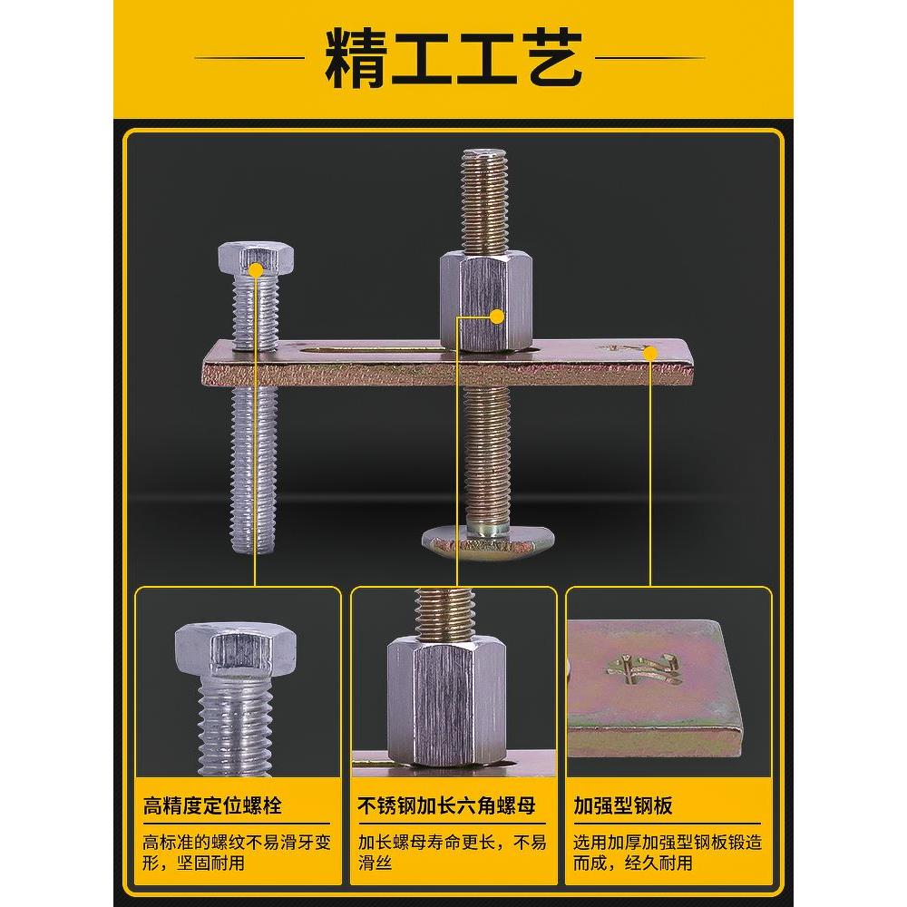 龙翔加厚加长雕刻机压板夹具 cnc数控台面夹快速螺丝固定夹板配件