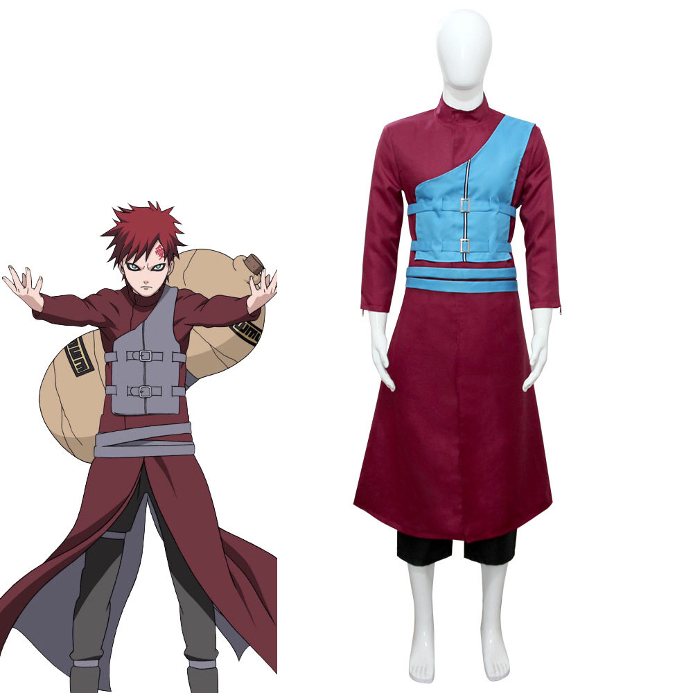 火影忍者动漫服装cosplay风之国五代风影我爱罗cos现货直发