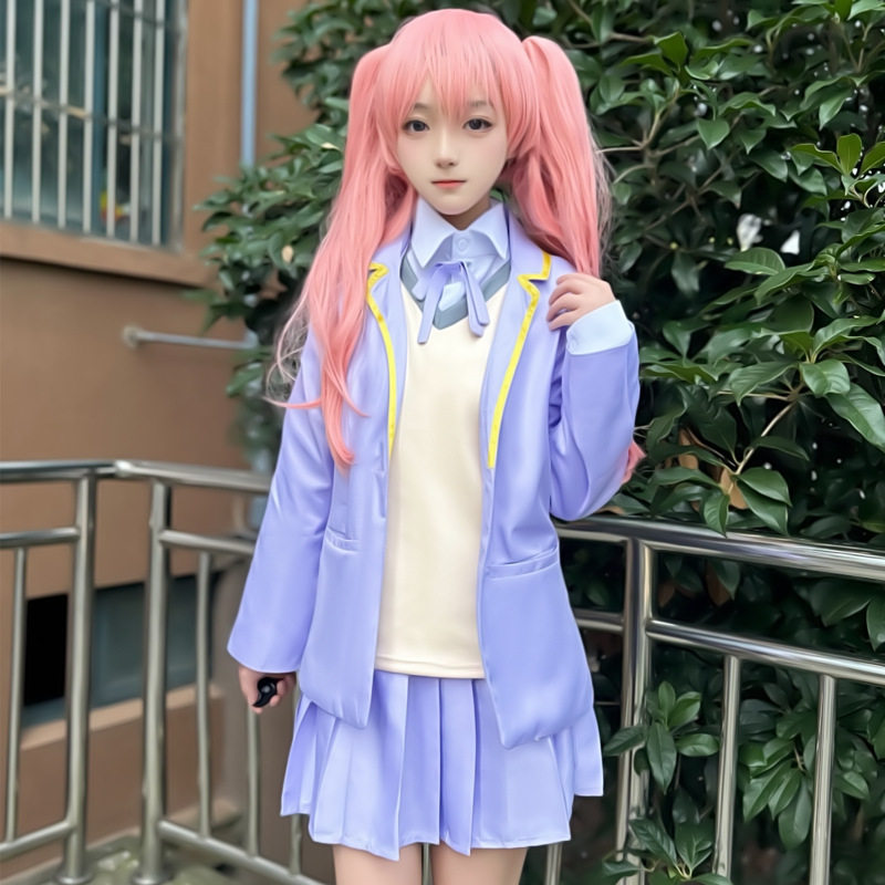时光人cos服日常卫衣外套李天希粉色制服款cosplay动漫服装