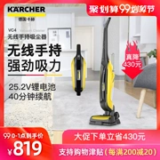 Máy hút bụi không dây Đức karcher Kah hộ gia đình nhỏ cầm tay VC4 螨 Máy hút bụi hút bụi lớn - Máy hút bụi