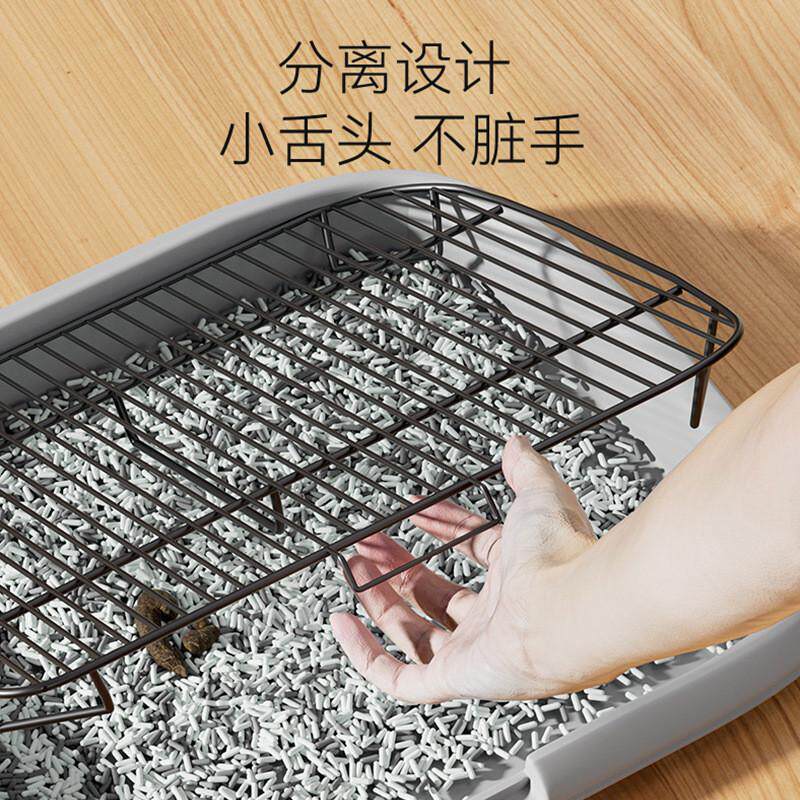 狗狗厕所中小型犬专用尿盆不锈钢宠物防踩屎便盆博美比熊犬狗砂盆