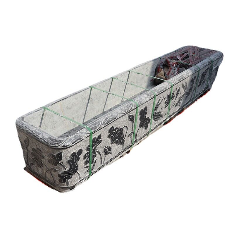 极速石槽鱼缸石头养鱼池青石缸造景室内户外庭院流水景观摆件石刻