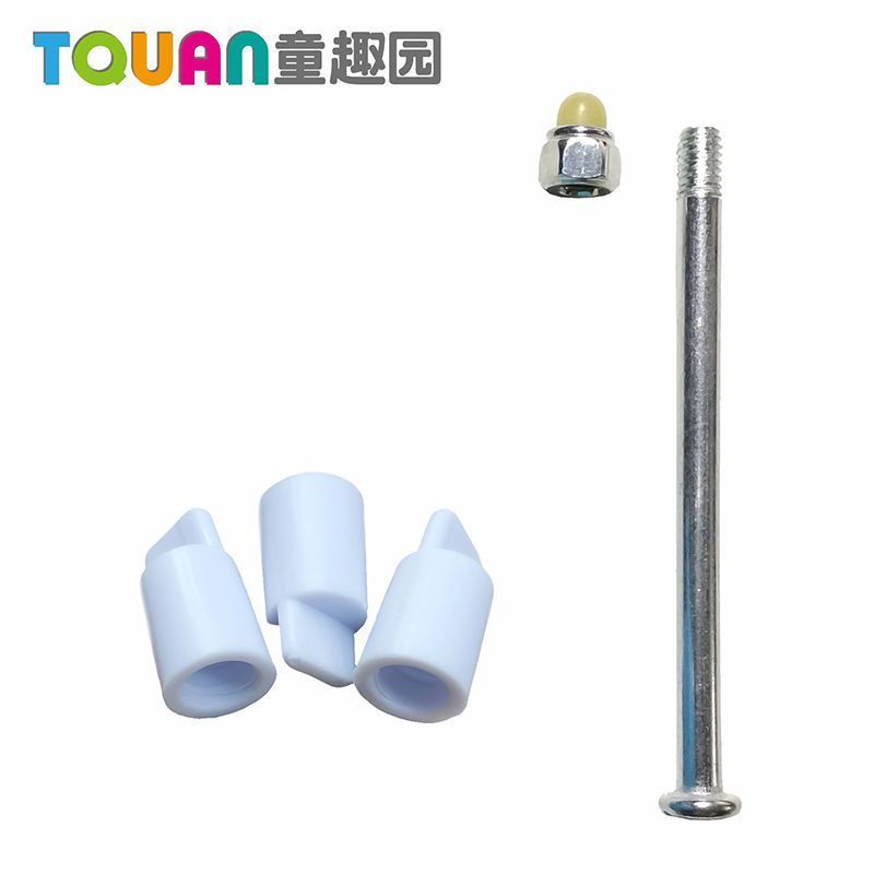 婴儿学步车轮子螺丝配件宝宝学行车坐垫塑料螺帽大圆头螺丝7