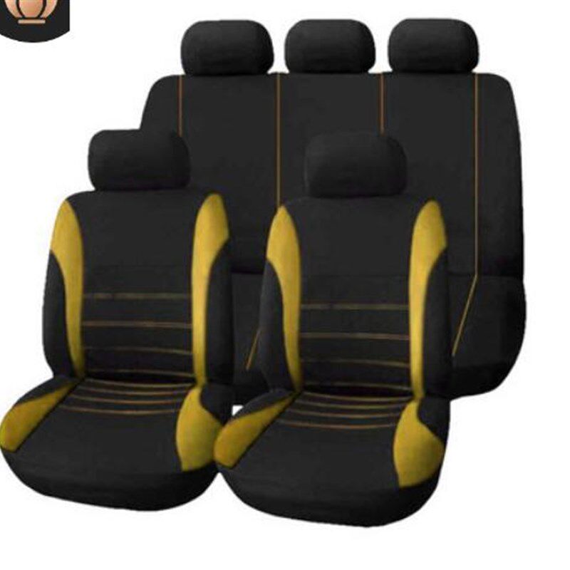 极速新品汽车座椅套9件套轿车越野车座垫座套车用Q四季坐垫套布艺