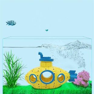 Fitanks Aquarium Figurine Submarine Landscape Decorations