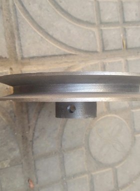 速发三角6 a型b型c4d单槽双槽   5 轮槽铸铁带柱头小 轮