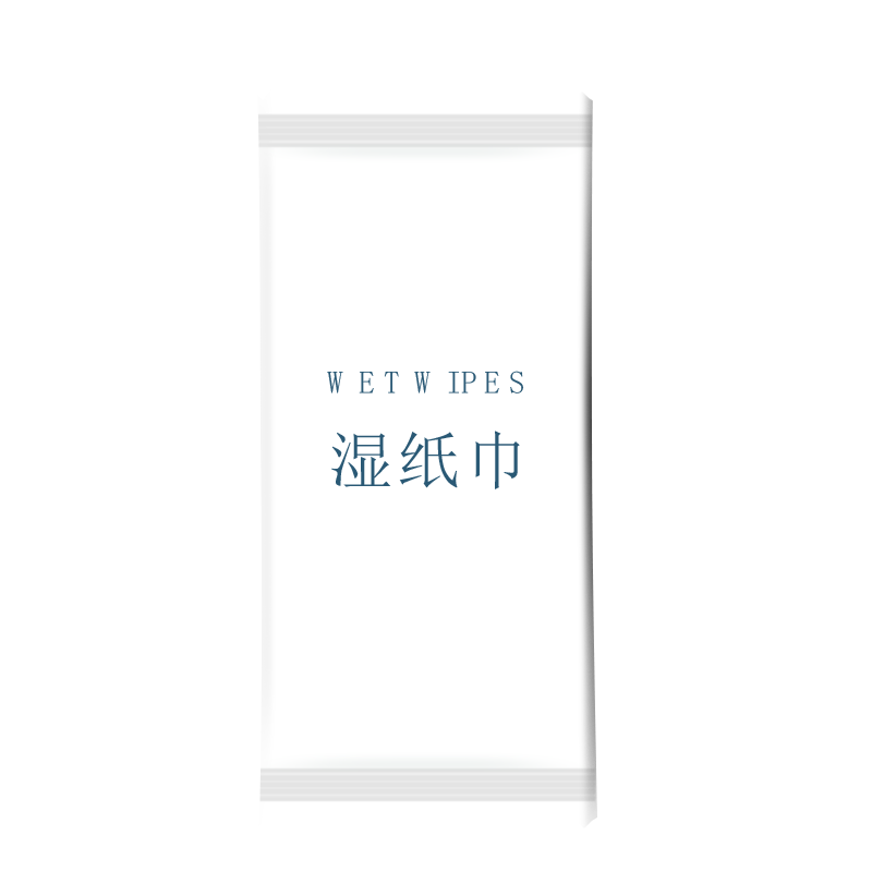 定制1000片湿巾一次性独立包装网吧酒店单片酒店餐饮擦手印LOGO