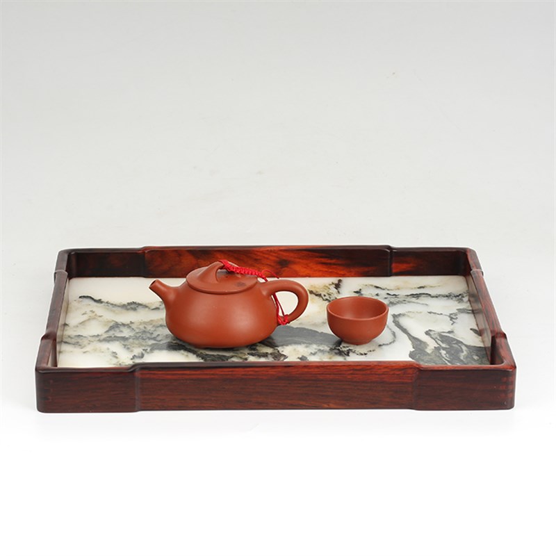 紫光檀大红酸枝 红木工艺实木茶盘香盘果盘木托盘文盘都承盘 包邮