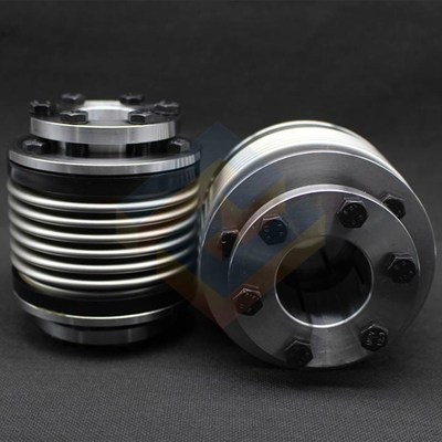 爆兆合波纹管联轴器R W胀套式不锈钢BK3数控机牀电机大扭矩连轴品